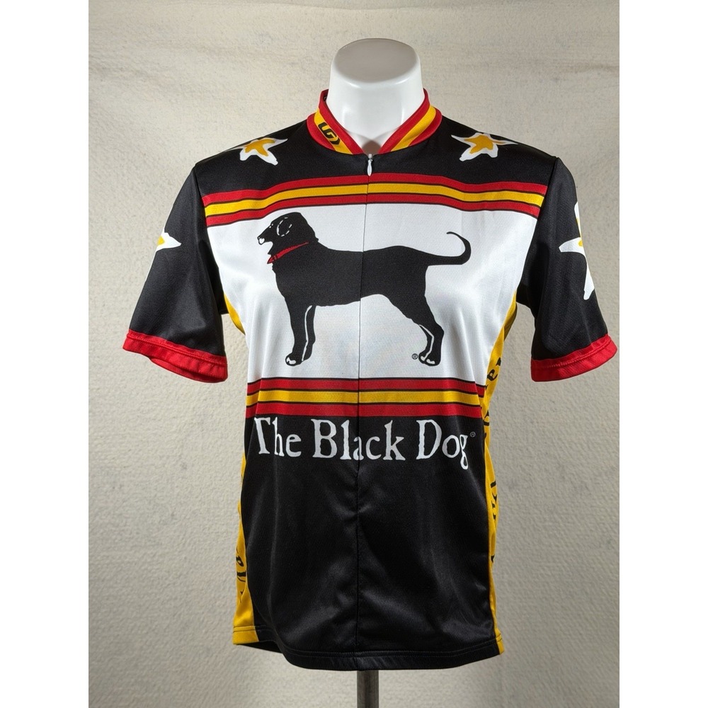 Louis Garneau The Black Dog Cycling Jersey Mens M Martha's  Vineyard